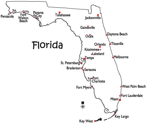 major florida cities.